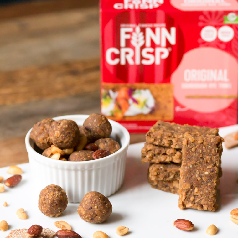 Smarta energibars av Finn Crisp- bara 3 ingredienser