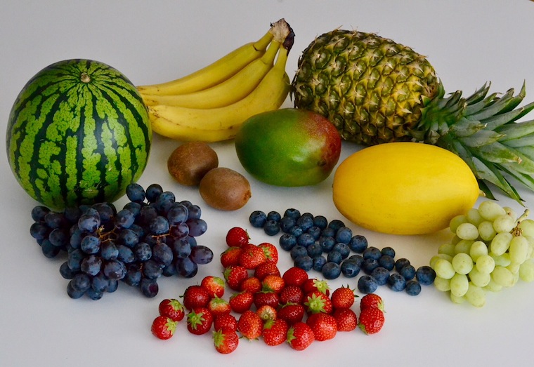 frukttåg, fruktsallad, nyttigt, mellis, nyttig mellis, barn, barnpyssel