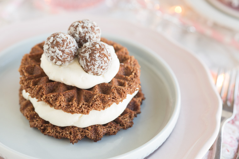 chokladbollsvåffla, av anna winér