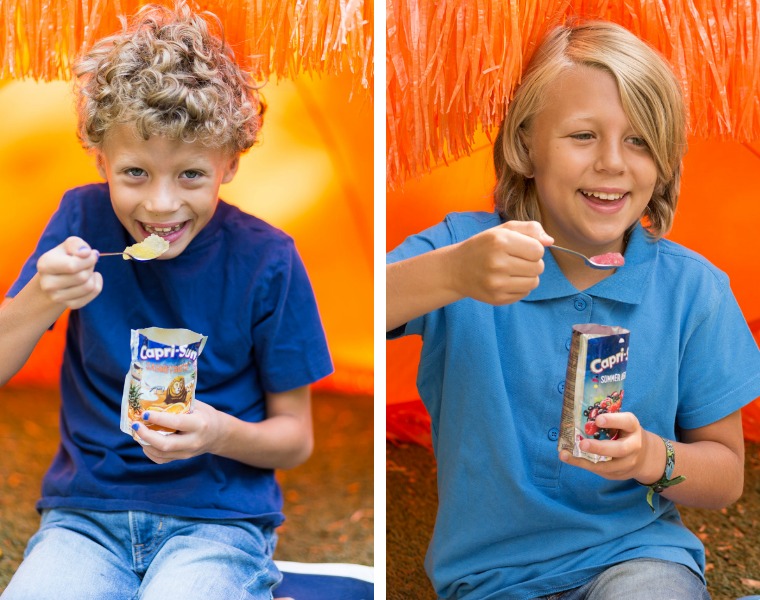 Slush, glass, capri-sun, capri sun, egen, hemgjord, sommar, recept,