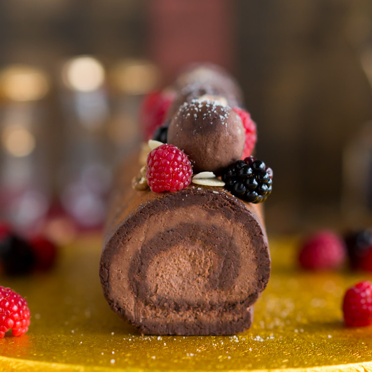 Rulltårta av cake pops smet utan gluten eller animaliska produkter, av Anna Winér