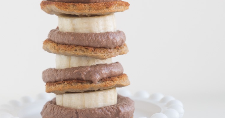 bananchoklad pannkakor