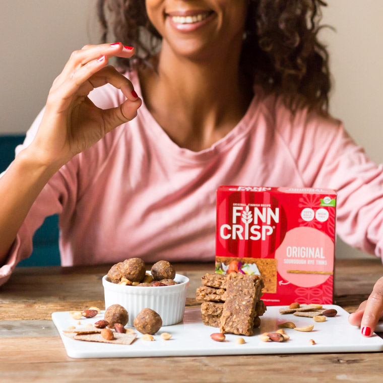 Smarta energibars av Finn Crisp- bara 3 ingredienser
