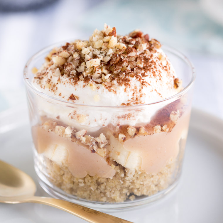 Snabb vegansk banoffee paj med hemgjord dulce de leche, av Anna Winér