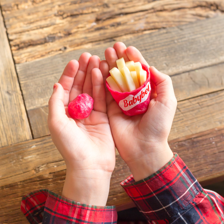 Gör lera av Babybel-vaxet