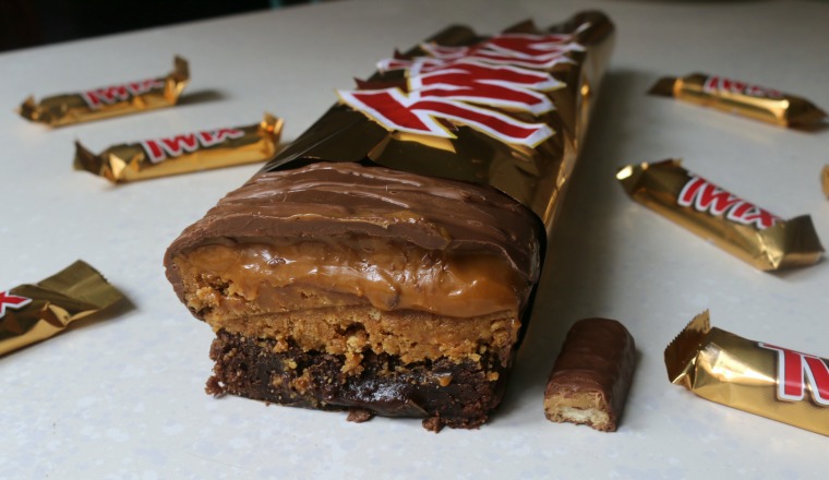 Twix kladdkaka bästa receptet