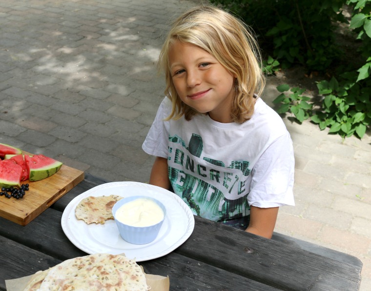 Stekpannebröd havgregrynsgröd