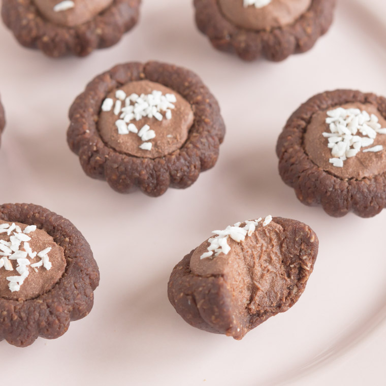 Veganska & glutenfria chokladbollsgrottor utan vitt socker av anna winér