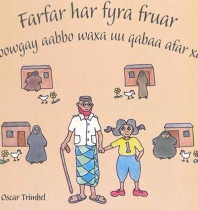 Boken "Farfar har fyra fruar"av Oscar Trimbel