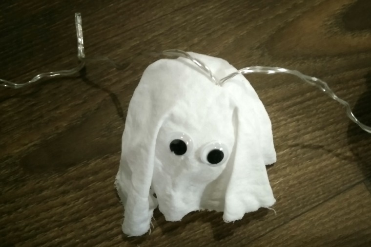Spöklampor halloween närbild