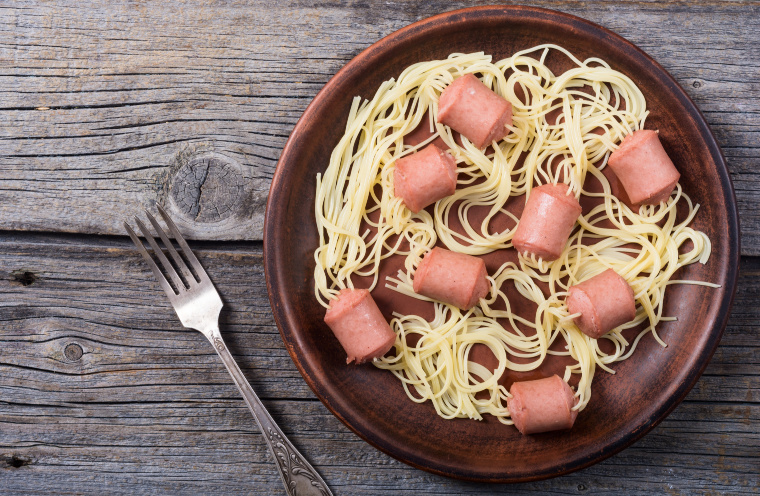 korv spagetthi