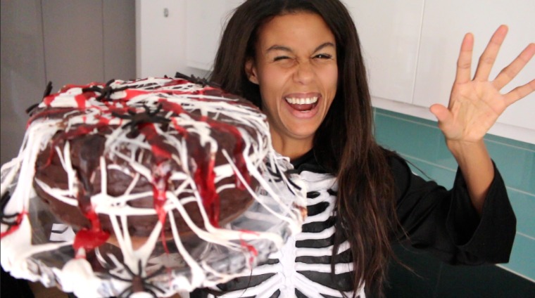 Halloweentårta vivi