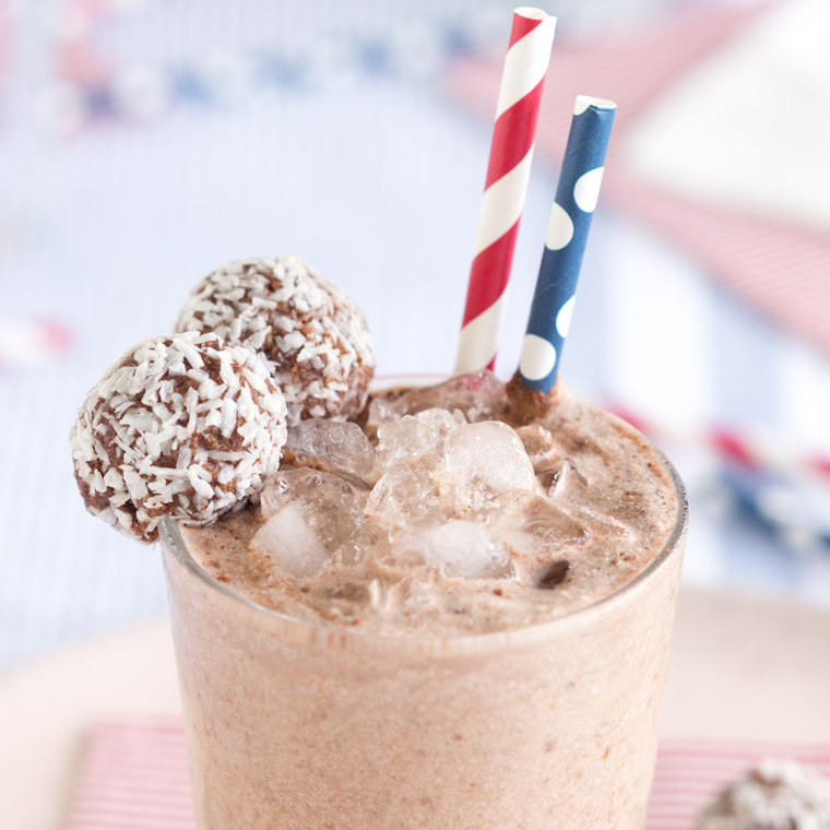 Iced chocolate balls -drink, av Anna Winér