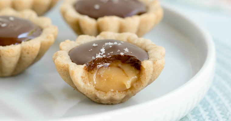 Twix cookie cups: veganska & glutenfria